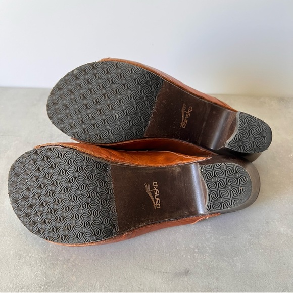 Dansko Randi wooden chunky heel slip on Mules - Picture 10 of 11